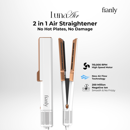 Luna Air 2 in 1 Straightener GB