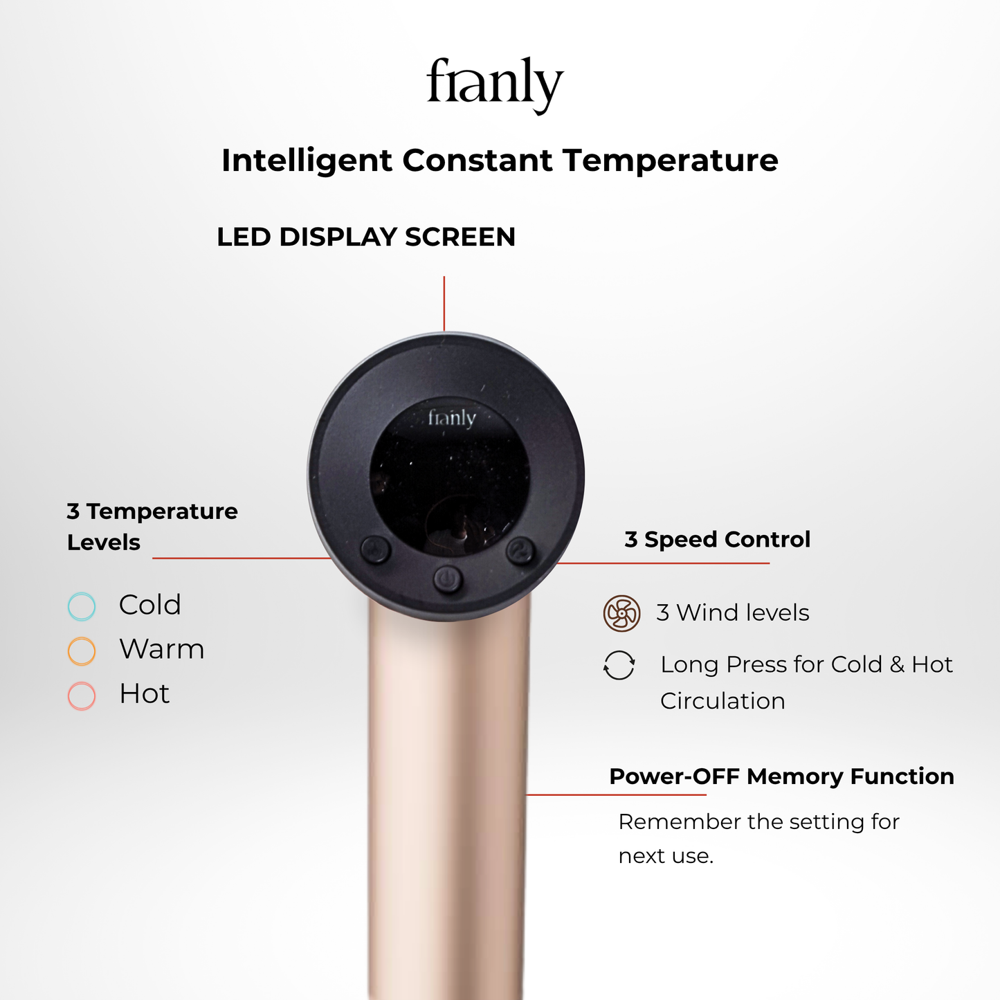 Luna One Hairdryer