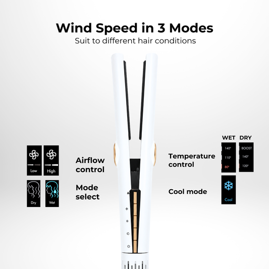 2 in 1 Luna Air Pro Straightener